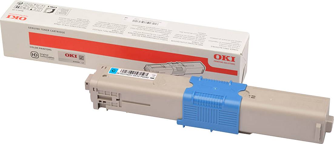 OKI Toner C332 MC363 d'origine cyan 1500 pages 46508715