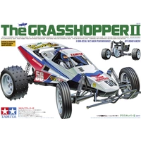 Buggy électrique Tamiya The Grasshopper II brushed propulsion arrière kit à monter 1:10 Buggy électrique Tamiya The Grasshopper II brushed propulsion arrière kit à monter 1:10