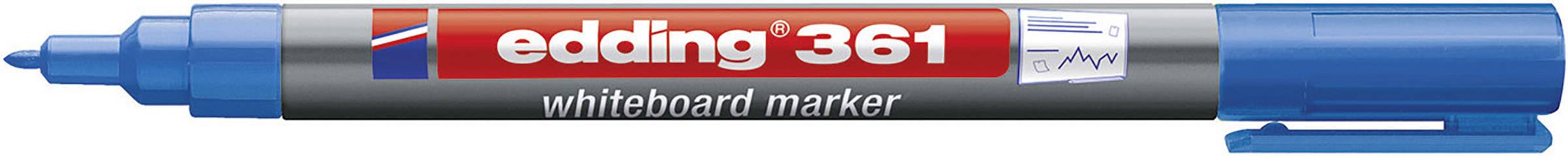 Edding 361 4-361003 Marqueur tableau blanc bleu
