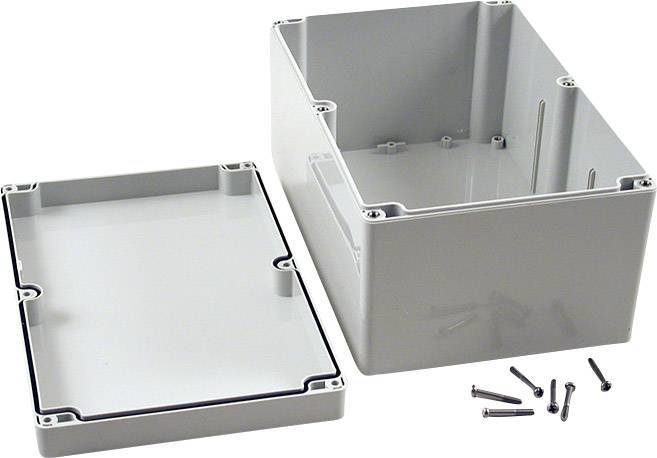 Hammond Electronics 1554VBGY Boîtier universel 240 x 160 x 120 ABS gris 1 pc(s)