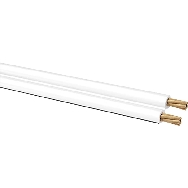 Oehlbach 192 Câble haut-parleur 2 x 2.5 mm² blanc 10 m Oehlbach 192 Câble haut-parleur 2 x 2.5 mm² blanc 10 m