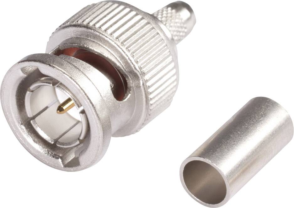 Hicon BNC0.6/2.8HD Connecteur BNC mâle, droit 75 Ω 1 pc(s)