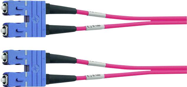 Telegärtner L00882A0002 fibre optique FO Câble de raccordement [1x SC mâle - 1x SC mâle] 9/125 µ Singlemode OS2 3.00 m