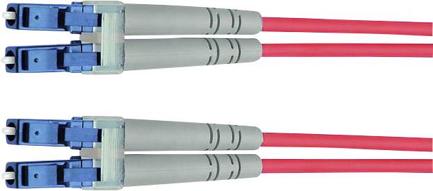 Telegärtner 100011283 fibre optique FO Câble de raccordement 1.00 m turquoise [1x LC mâle - 1x LC mâle] 50/125 µ Multimode OM3