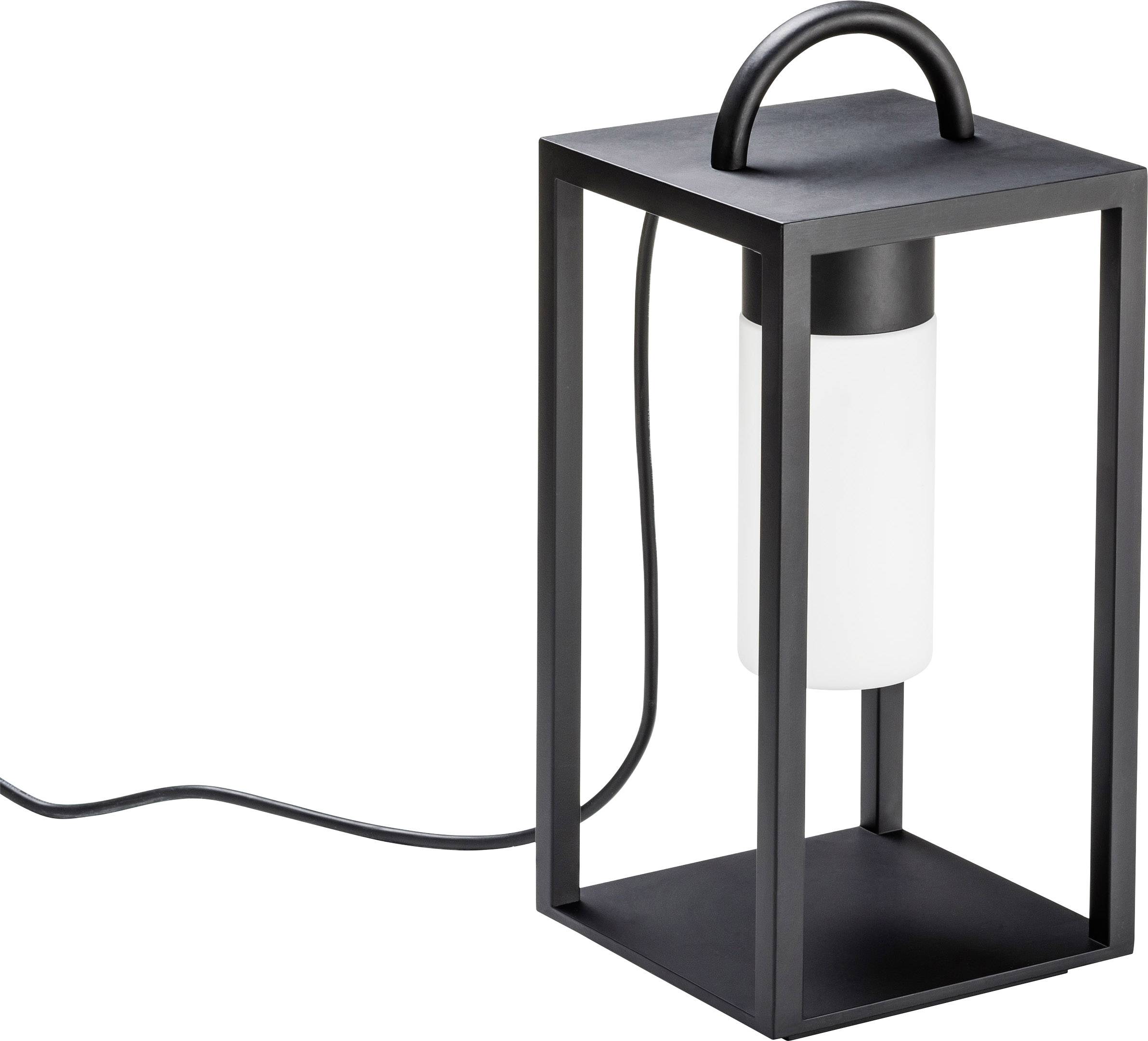 Konstsmide Bologna 7530-750 Lampe de jardin LED lanterne CEE 2021: G (A - G) LED 7 W blanc chaud noir