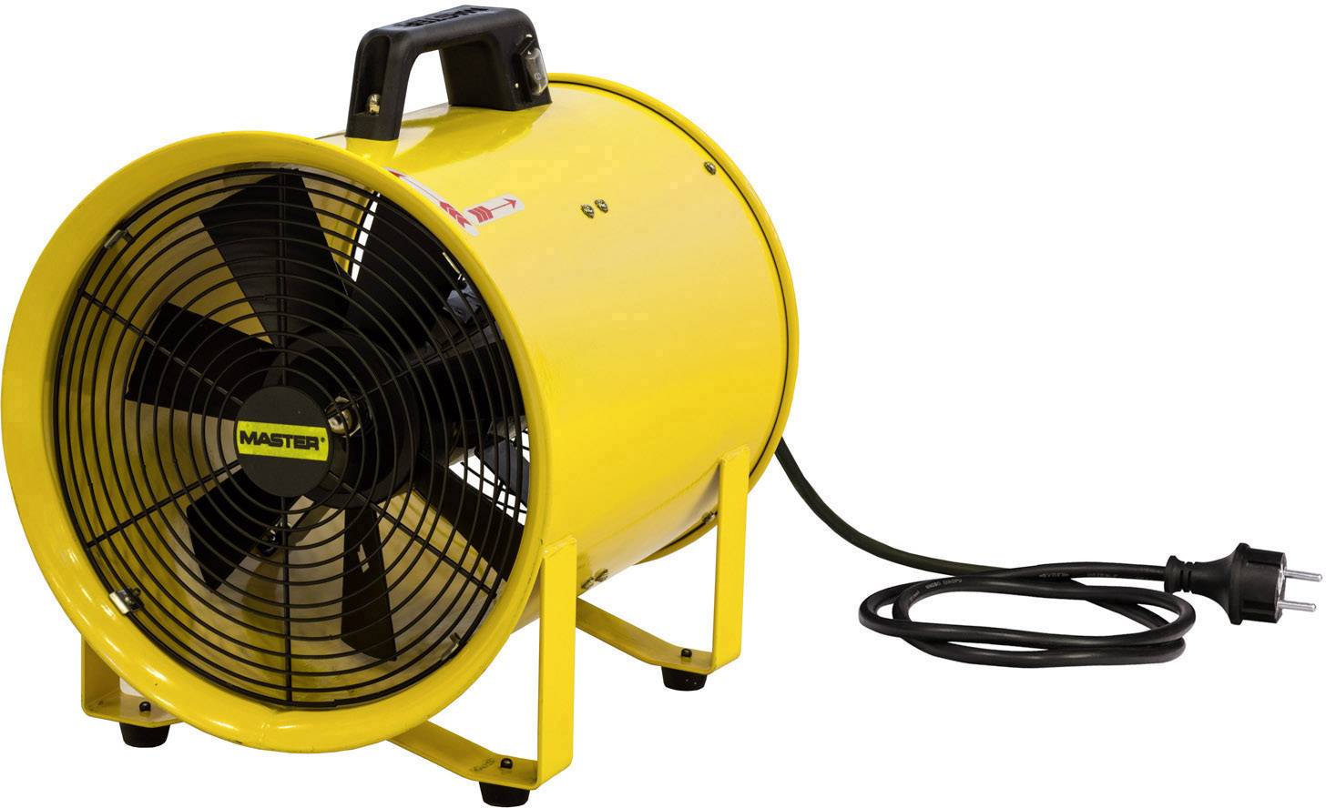 Master Klimatechnik BLM 6800 Ventilateur de sol 350 W jaune, noir