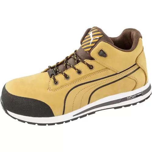 PUMA Dash Wheat Mid HRO SRC 633180-41 Chaussures montantes de sécurité S3 Pointure (EU): 41 beige, marron 1 pc(s) PUMA Dash Wheat Mid HRO SRC 633180-41 Chaussures montantes de sécurité S3 Pointure (EU): 41 beige, marron 1 pc(s)