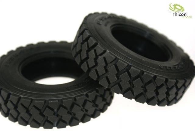 Pneus Thicon Models 50023 25 mm tout-terrain 1:14 2 pc(s)