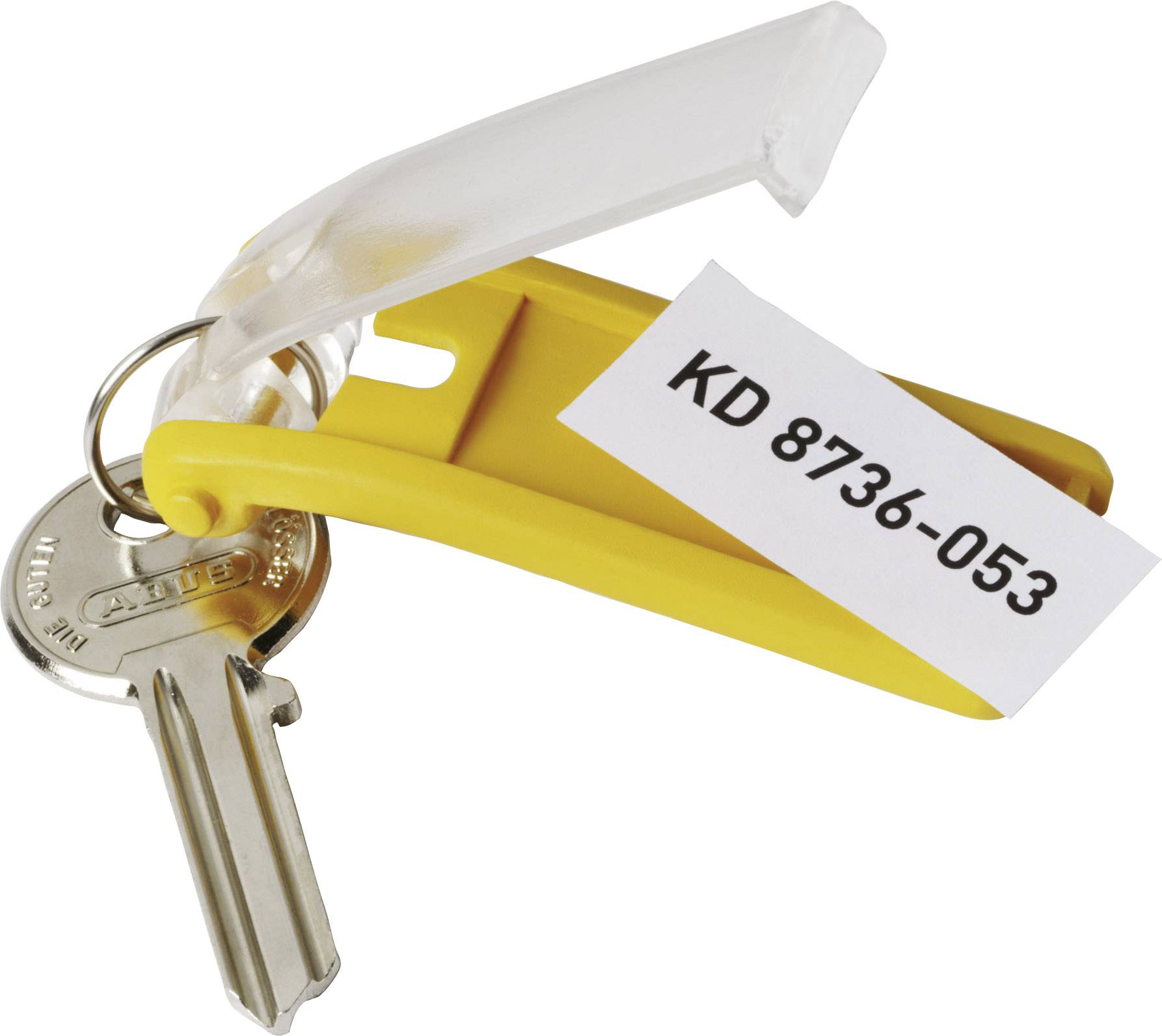 Durable Porte-clef 195704 Key Clip - 1957 jaune 6 pc(s)