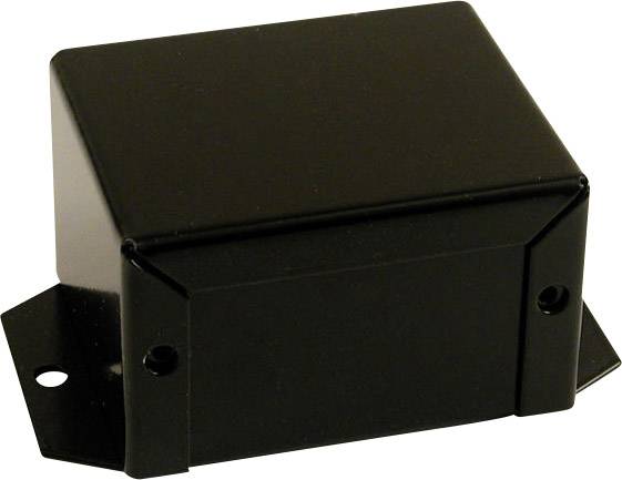 Hammond Electronics 1411FBBBK Boîtier universel 69 x 56 x 41 aluminium noir 1 pc(s)