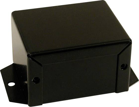Hammond Electronics 1411FBHBK Boîtier universel 102 x 56 x 56 aluminium noir 1 pc(s)