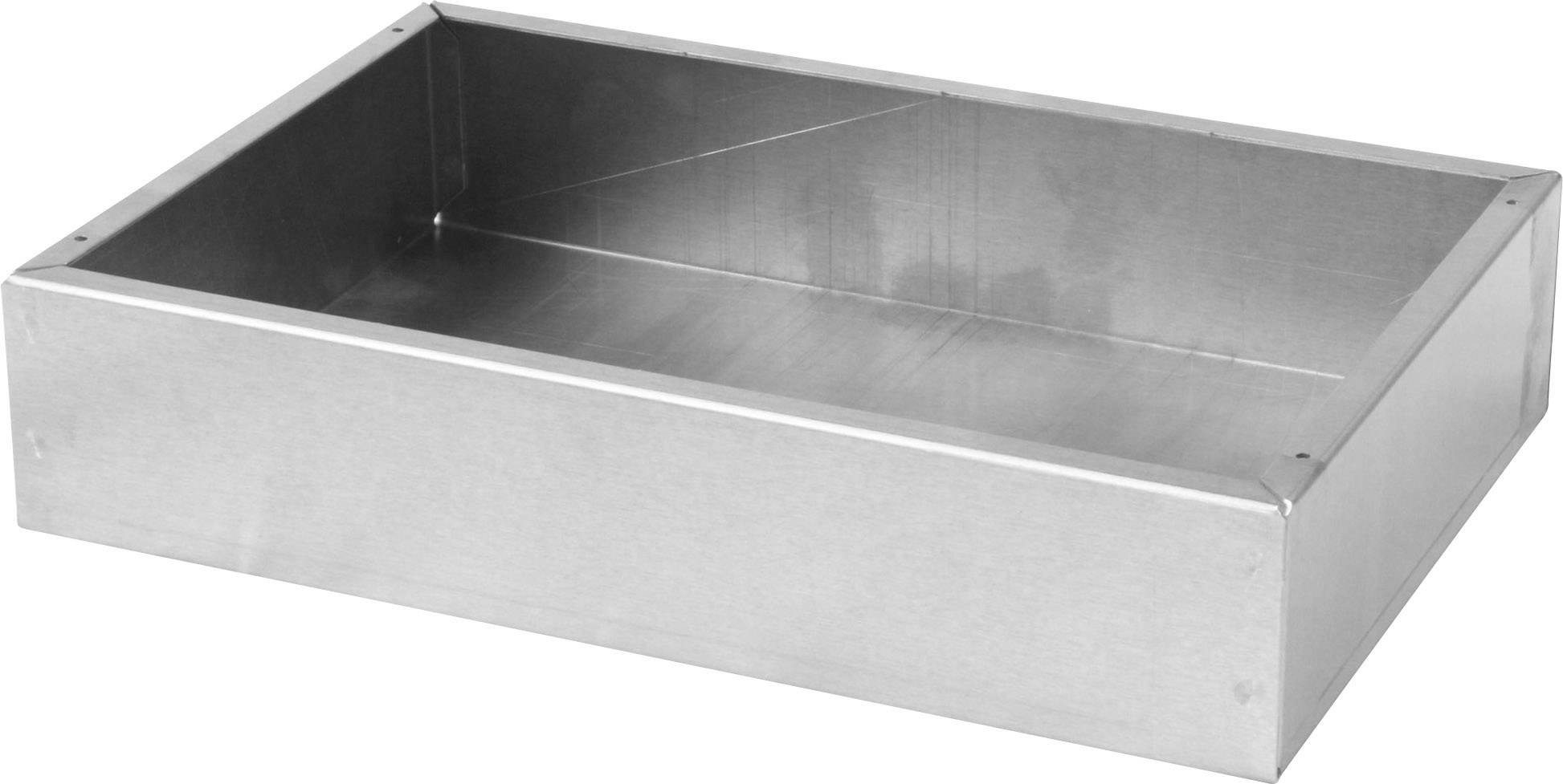 Hammond Electronics 1444-12825 1444-12825 Boîtier chassis (L x l x H) 305 x 203 x 64 mm aluminium naturel 1 pc(s)