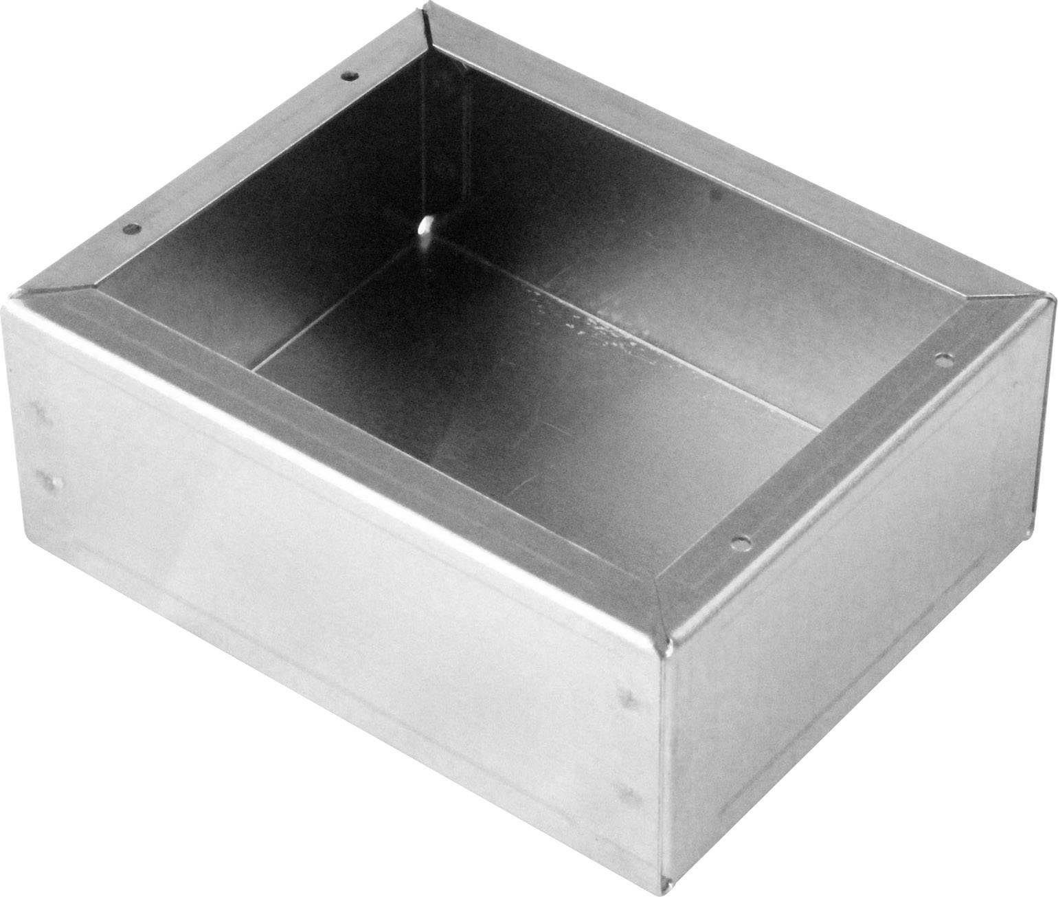 Hammond Electronics 1444-45351 1444-45351 Boîtier chassis (L x l x H) 114 x 89 x 25 mm aluminium naturel 1 pc(s)