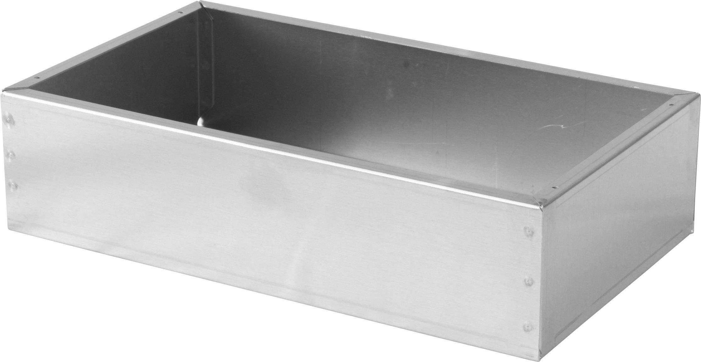 Hammond Electronics 1444-1273 1444-1273 Boîtier chassis (L x l x H) 305 x 178 x 76 mm aluminium naturel 1 pc(s)