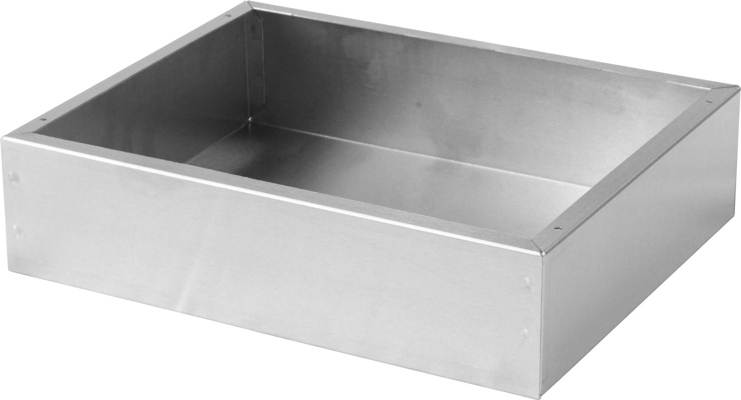 Hammond Electronics 1444-10825 1444-10825 Boîtier chassis (L x l x H) 254 x 203 x 64 mm aluminium naturel 1 pc(s)