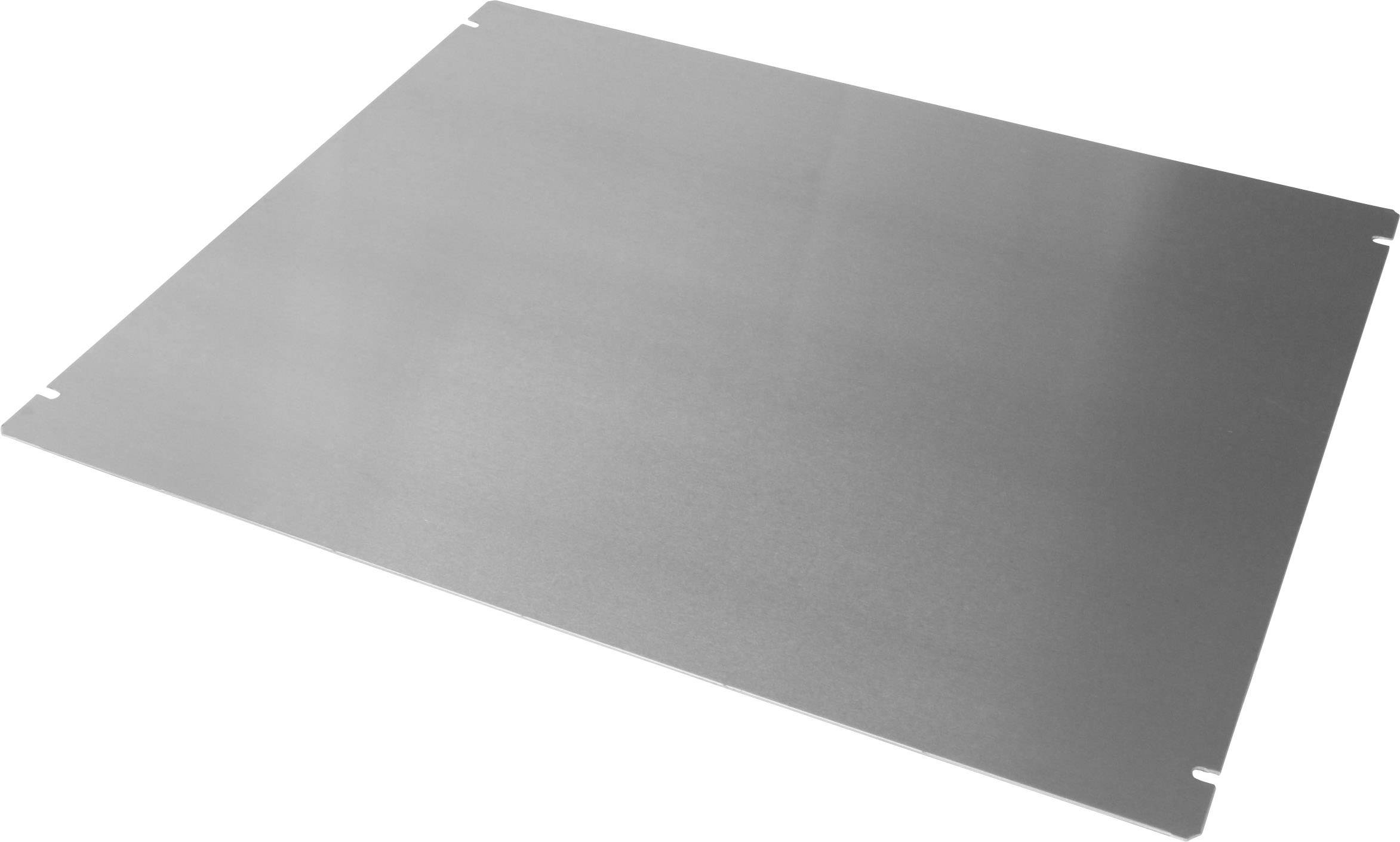 Un plateau de cuisson rectangulaire et plat en métal, principalement utilisé pour la cuisson, sur un fond blanc.
