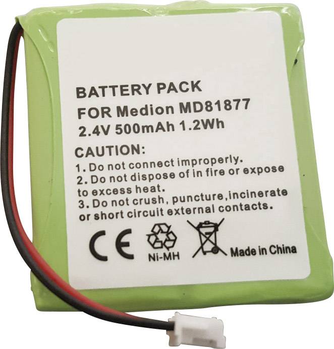 Beltrona TELSINUS201 TSinus-battery Batterie pour téléphone sans fil Adapté aux marques: Amstrad, Audioline, Avaya, AVM, BT Verve