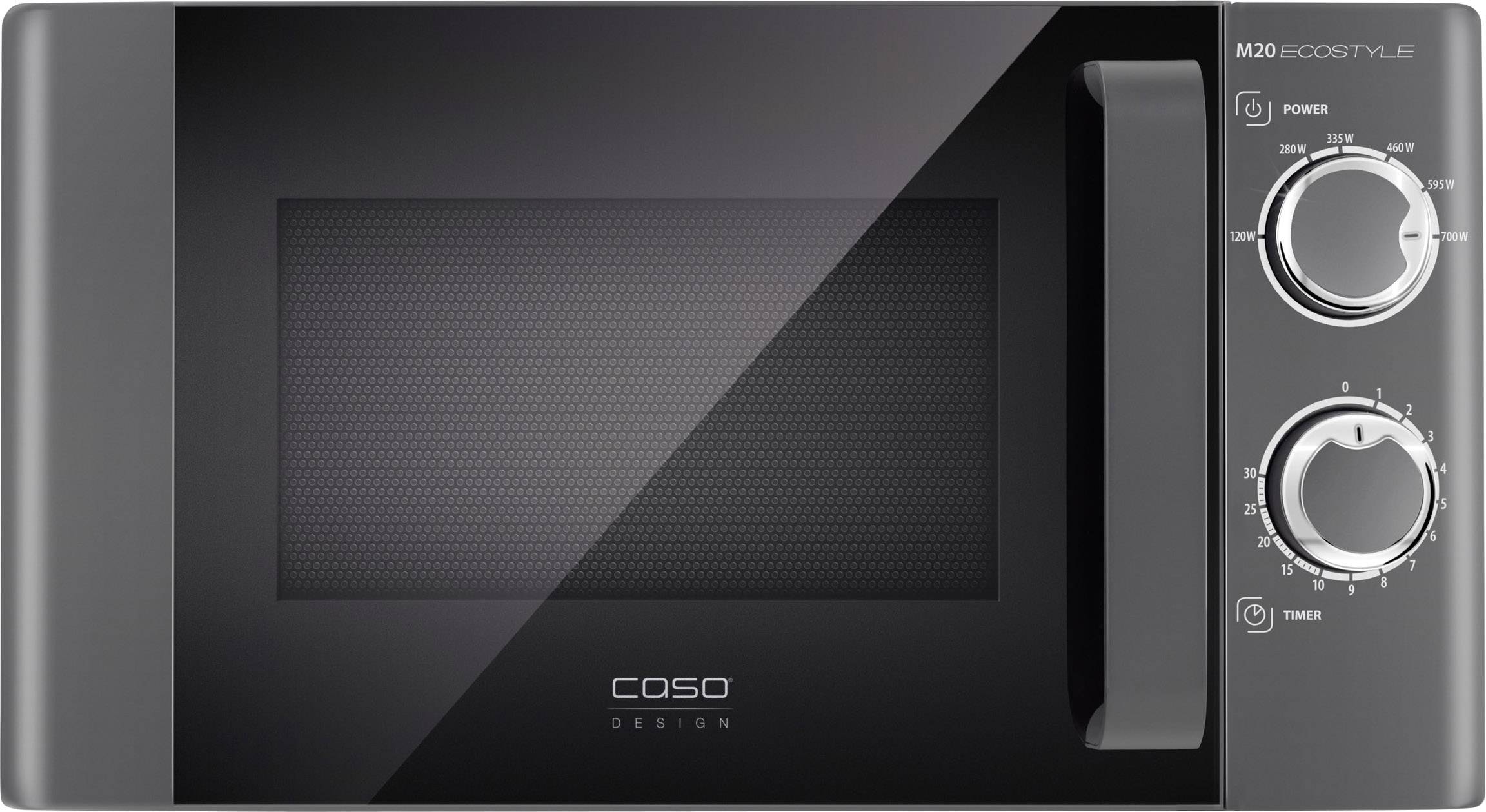 CASO M20 ECOSTYLE Micro-ondes noir 700 W