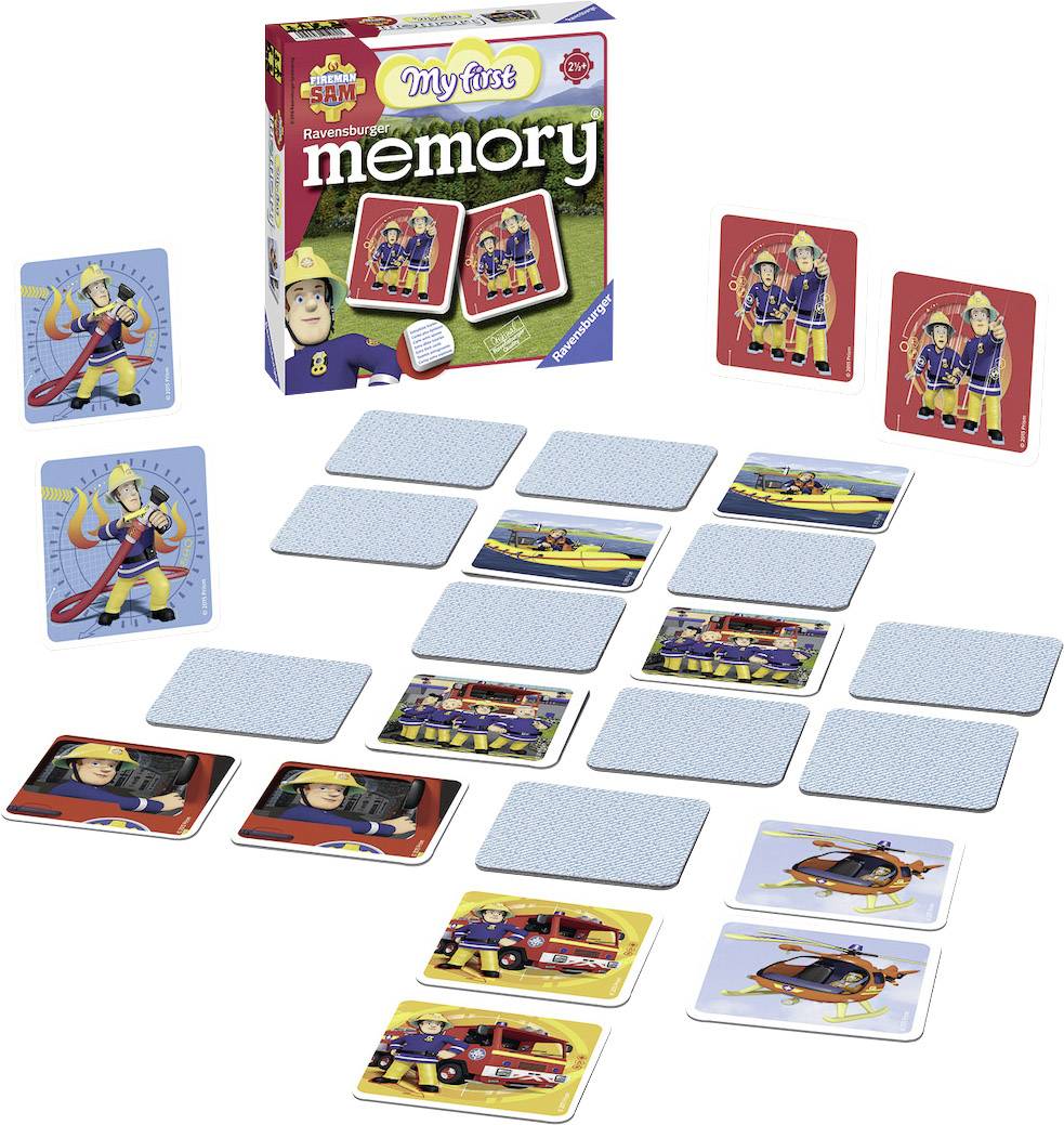 Ravensburger Firemen Sam Memory 21204