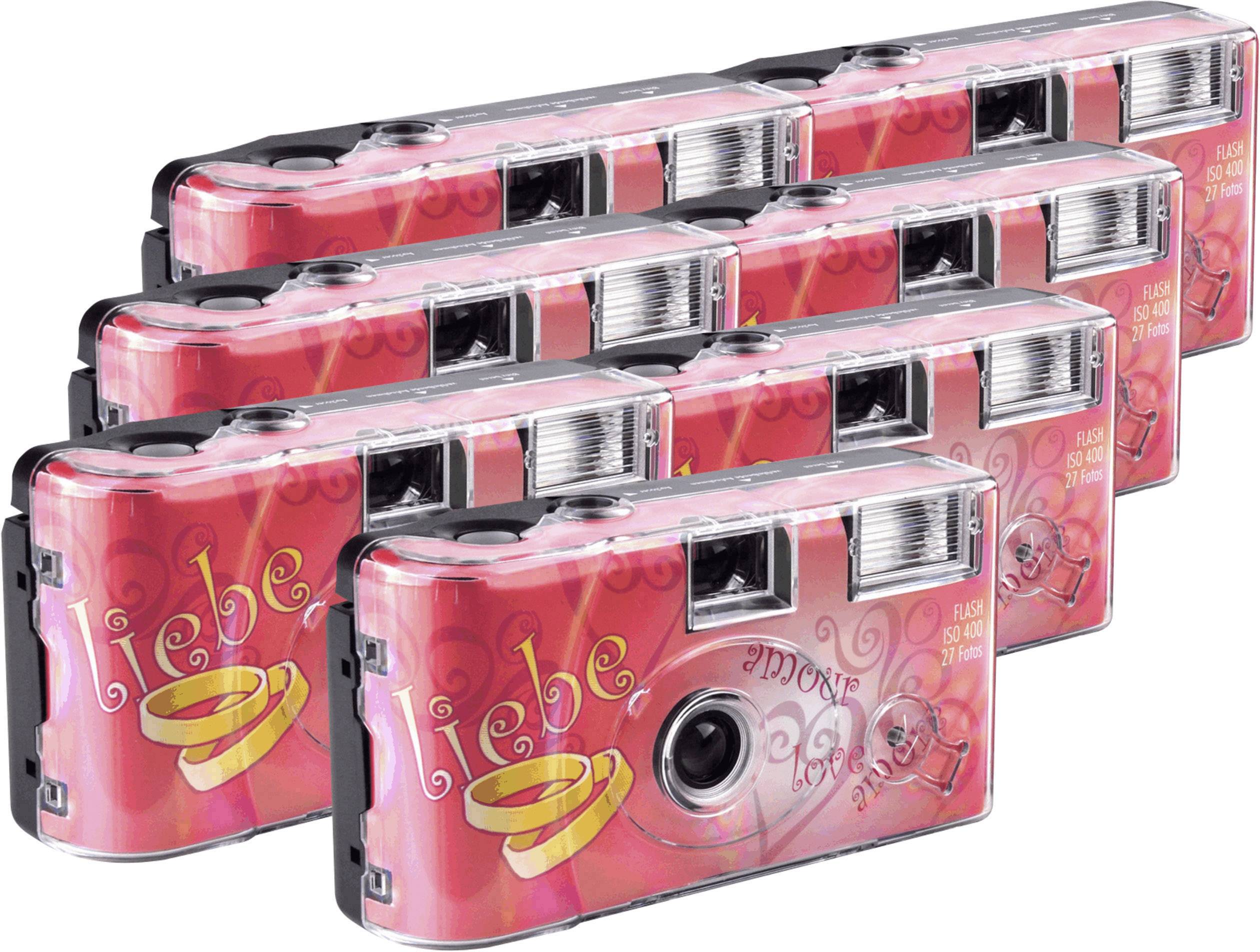 Topshot Love Hearts Appareil photo jetable 7 pc(s) avec flash intégré