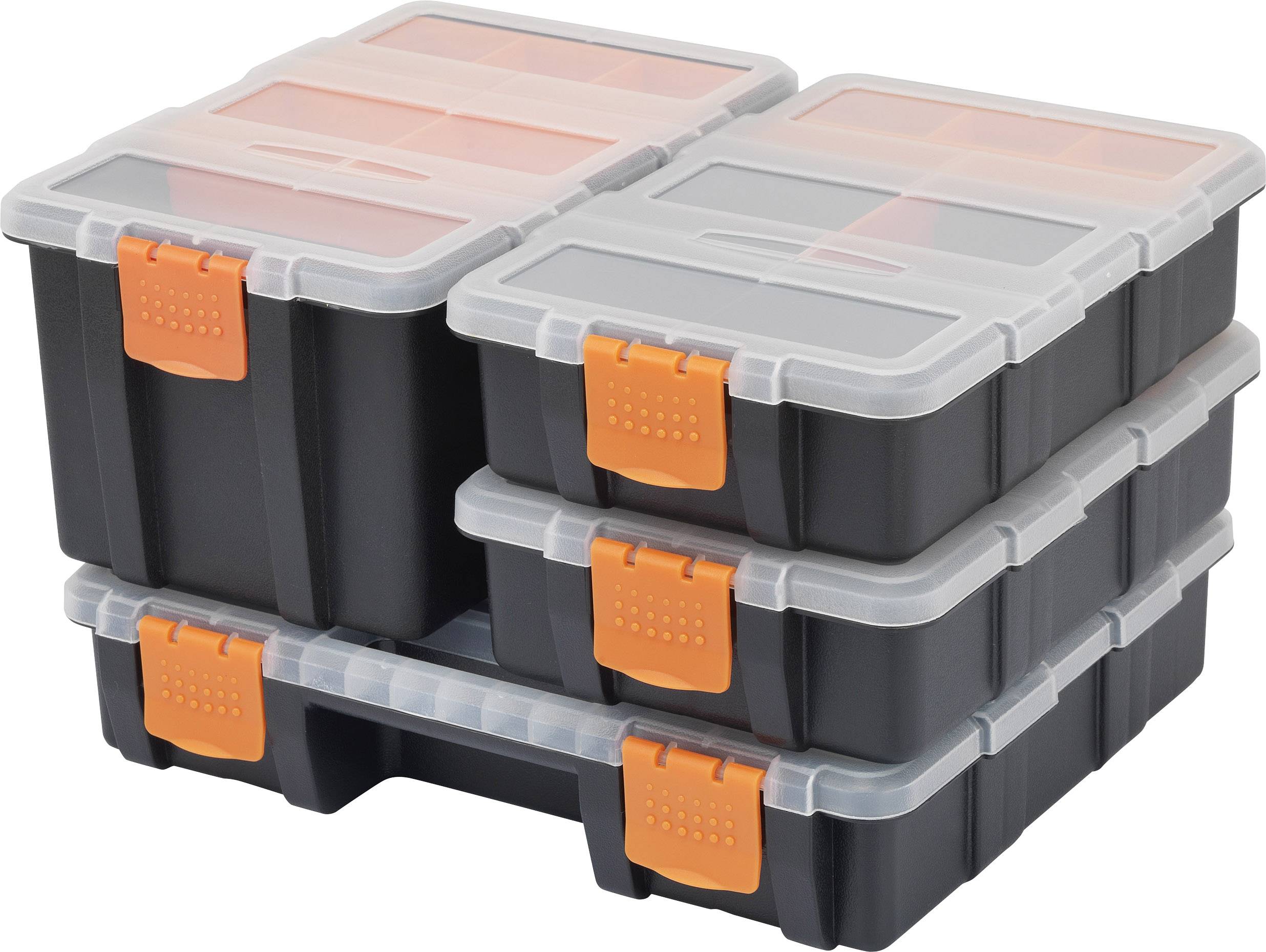 Basetech Sortimentskasten 4er Set
