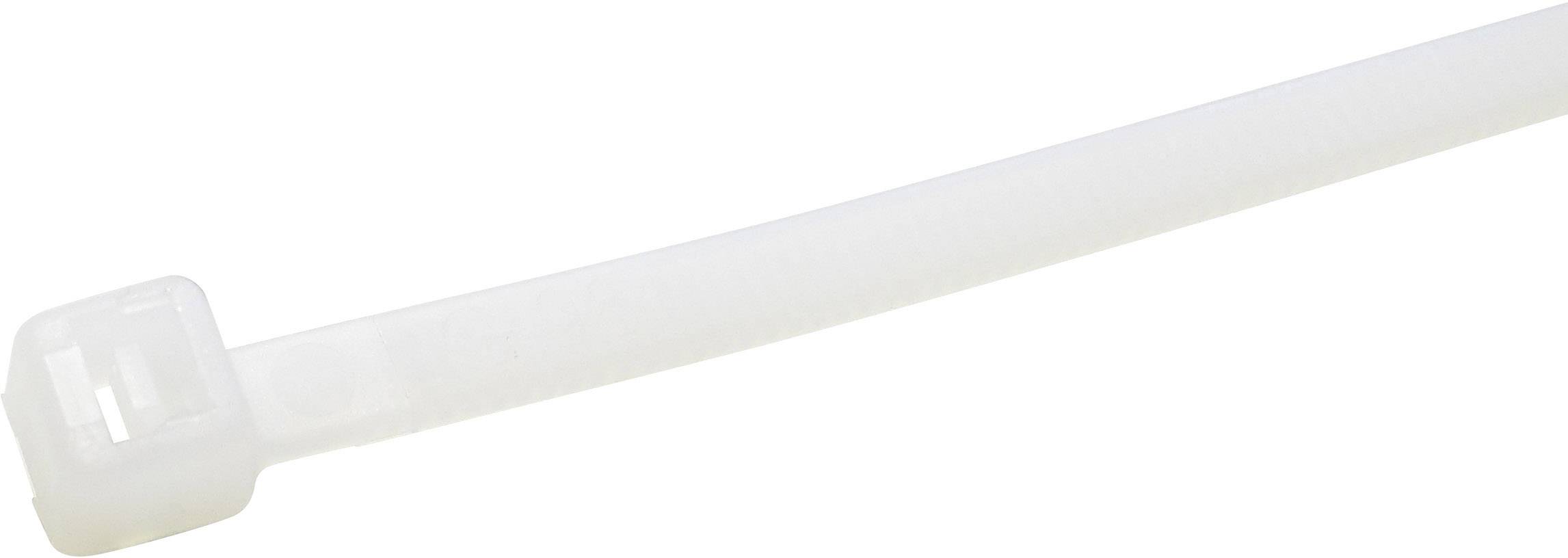 WKK 110256971 110256971 Serre-câble 430 mm 4.80 mm naturel 100 pc(s)