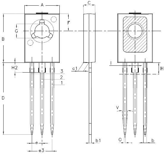 STMicroelectronics Transistor (BJT) - Discret BD135 SOT-32 1 NPN