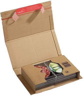 Colompac Carton d'expédition 1554027 carton ondulé DIN A5+ marron