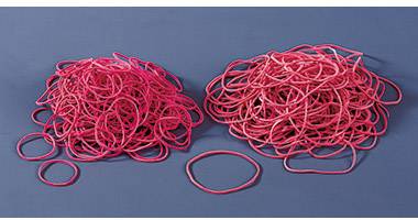 HEAD anneau de caoutchouc caoutchouc (Ø) 100 mm rouge 1000 g