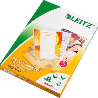 Leitz Feuille de plastification DIN A4 125 micron brillant 100 pc(s)