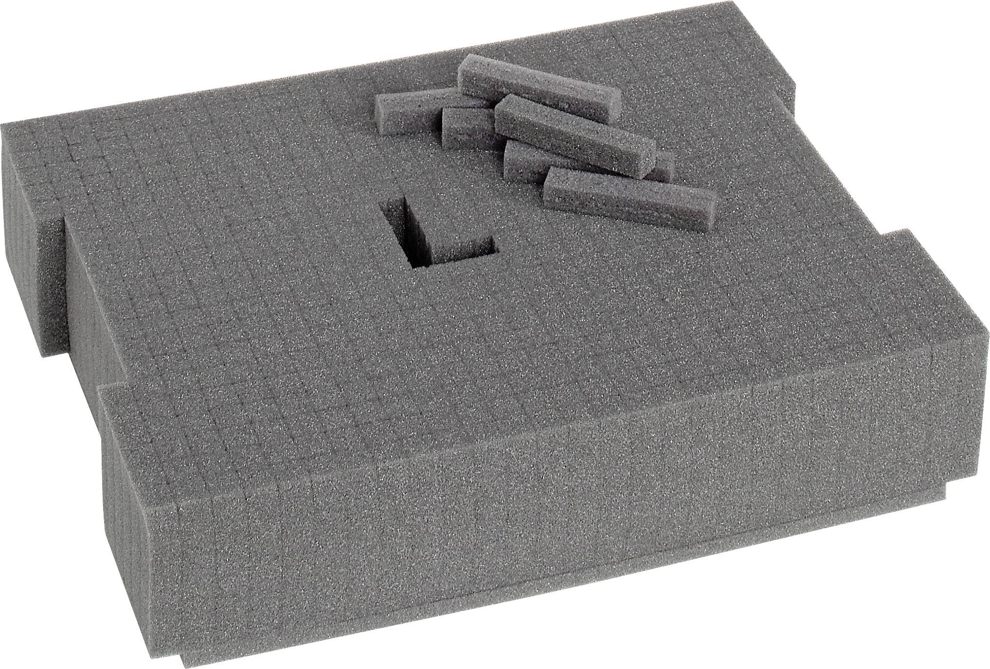 Sortimo 600.000.3673 L-Boxx LB 136 Insert en mousse (L x l x H) 405 x 315 x 85 mm