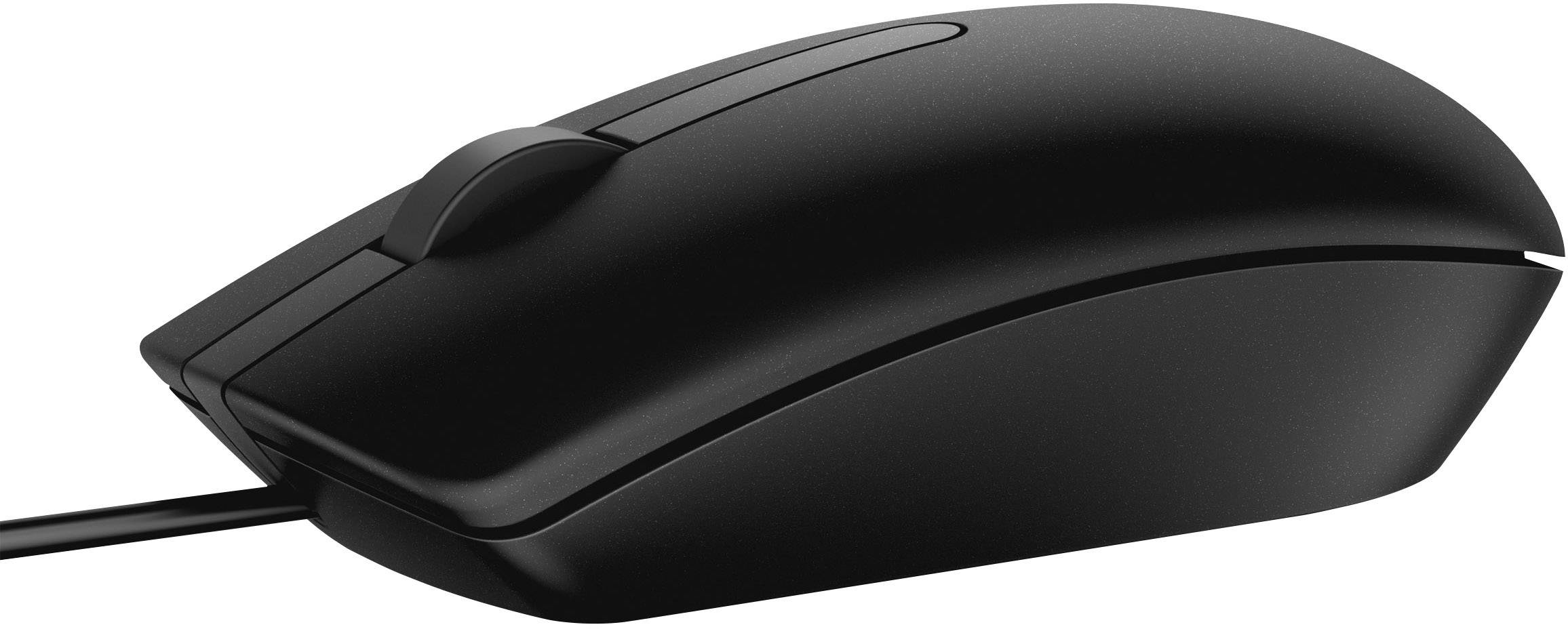 Dell MS116 Souris USB optique noir 3 Boutons 1000 dpi