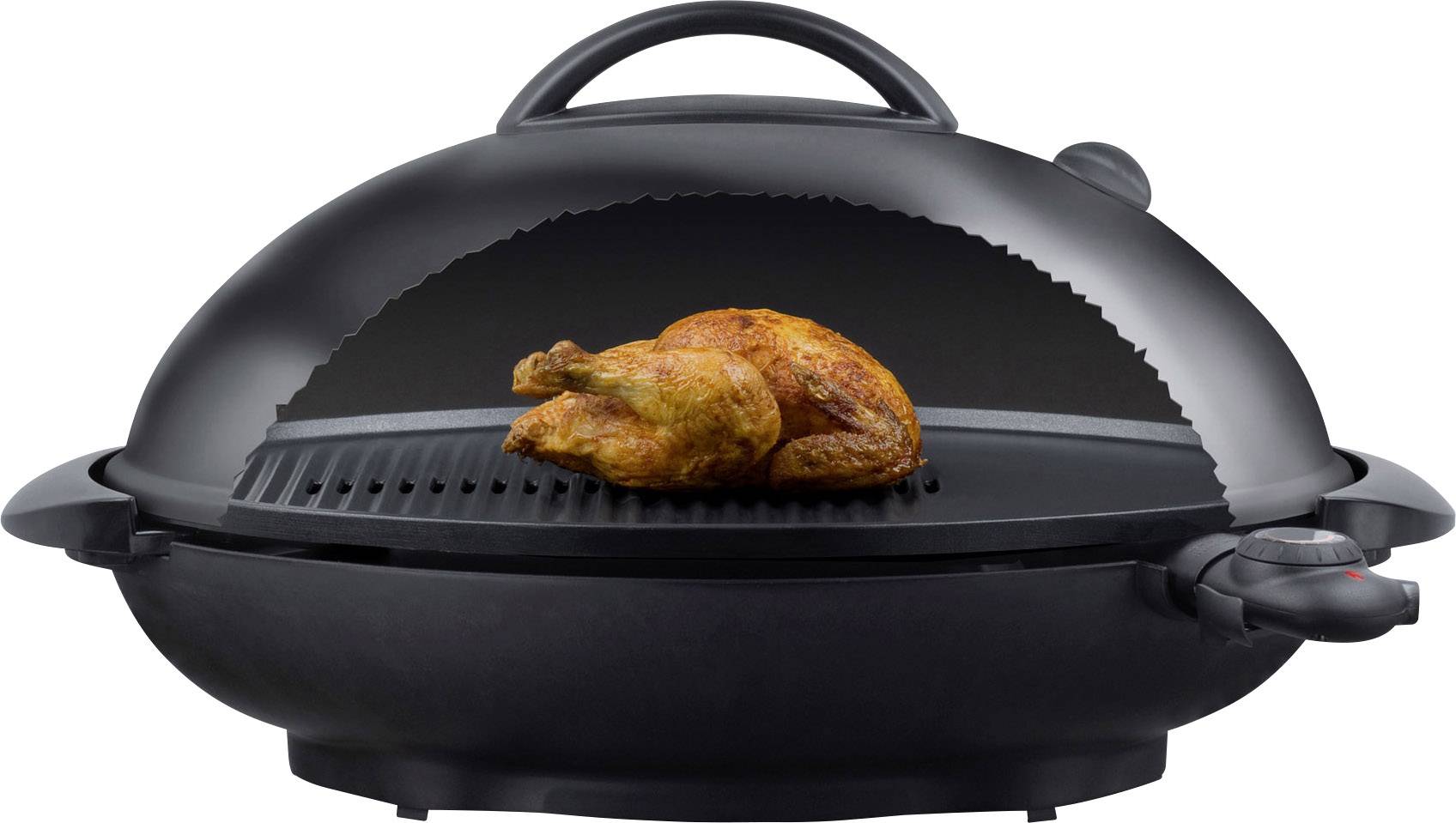 Steba VG 350 électrique Barbecue thermomètre dans le couvercle noir
