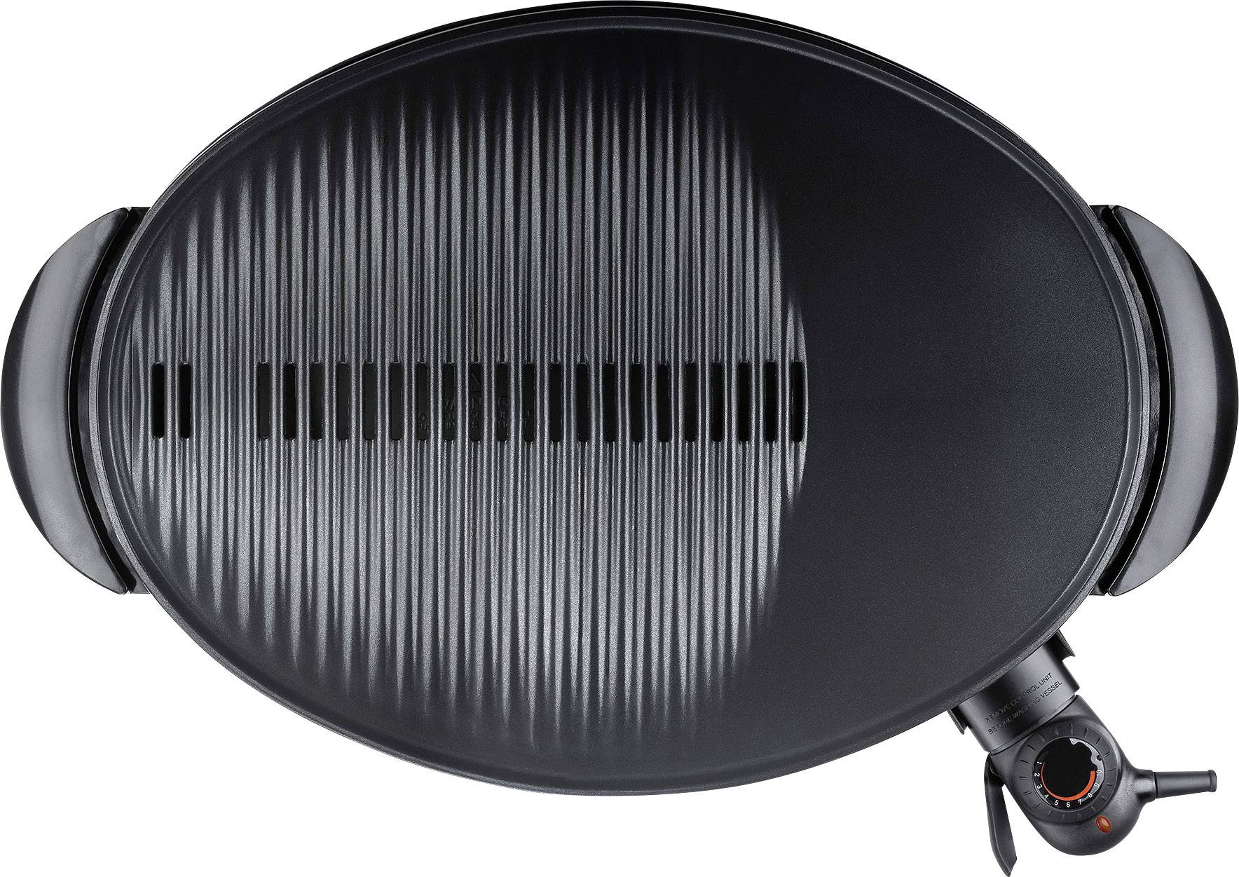 Steba VG 350 électrique Barbecue thermomètre dans le couvercle noir