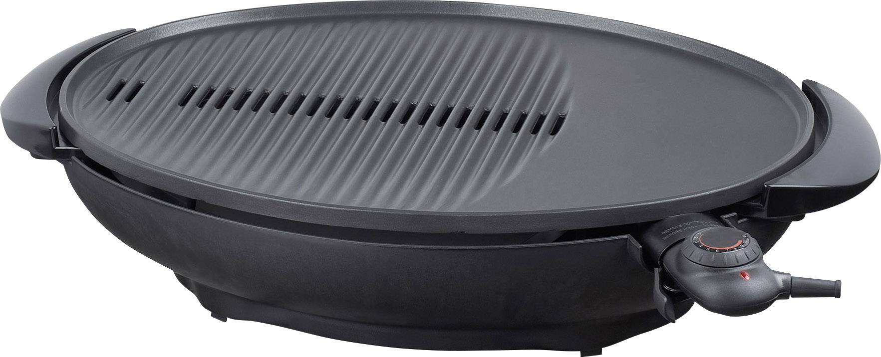Steba VG 350 électrique Barbecue thermomètre dans le couvercle noir