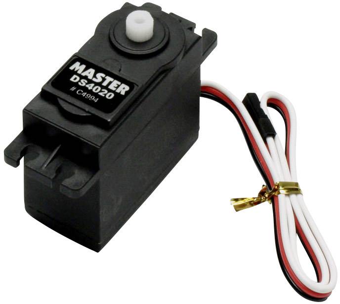Master Modellbau Servomoteur standard DS4020 numérique Matériau entraînement: matière plastique Système de connecteur: Uni