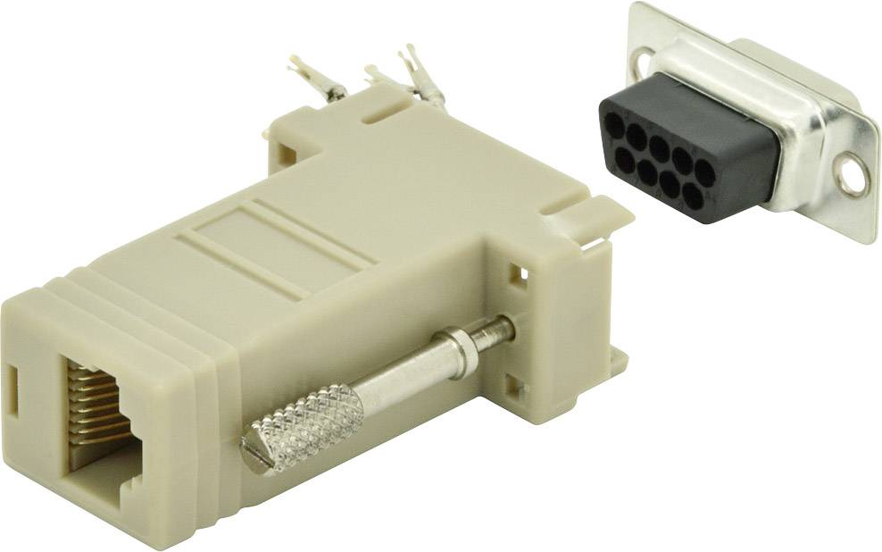Digitus Adaptateur SUB-D SUB-D femelle 9 pôles - RJ45 femelle