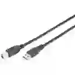 Digitus Câble USB USB 3.2 Gen1 (USB 3.0) USB-A mâle, USB-B mâle 1.80 m noir rond, blindage triple DB-300115-018-S Digitus Câble USB USB 3.2 Gen1 (USB 3.0) USB-A mâle, USB-B mâle 1.80 m noir rond, blindage triple DB-300115-018-S