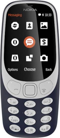 Nokia 3310 Téléphone portable double SIM bleu