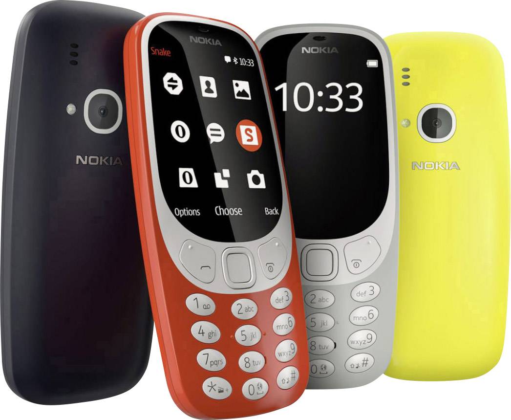 Nokia 3310 Téléphone portable double SIM bleu