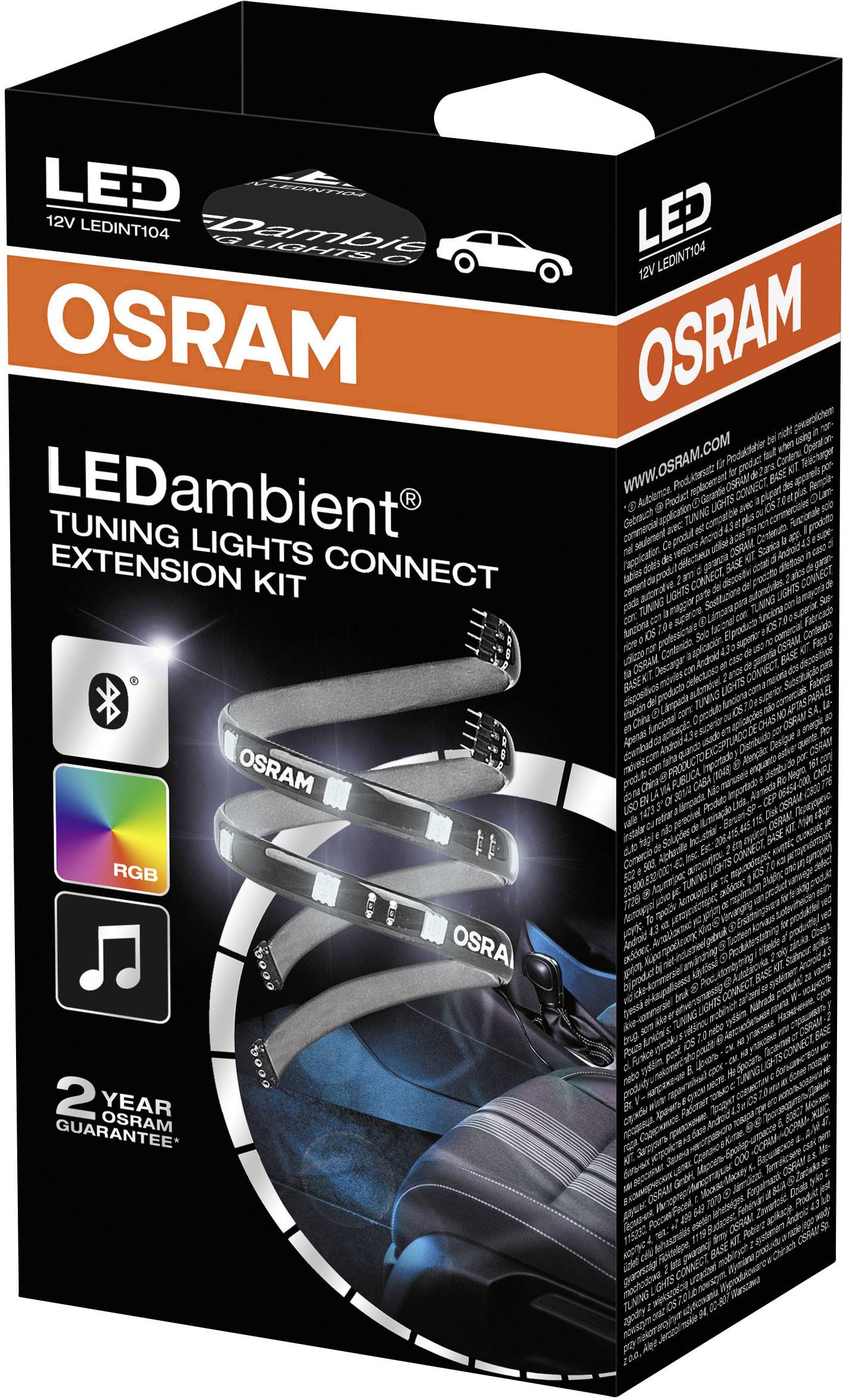 OSRAM LEDambient TUNING LIGHTS CONNECT Extension Kit Ruban LED