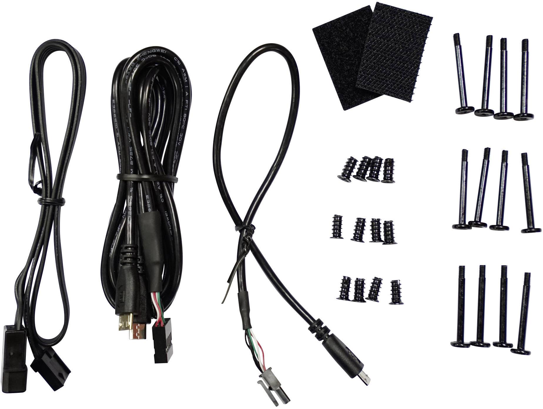 Thermaltake RIING 14 LED Ventilateur pour PC RVB (l x H x P) 140 x 140 x 25 mm avec éclairage LED