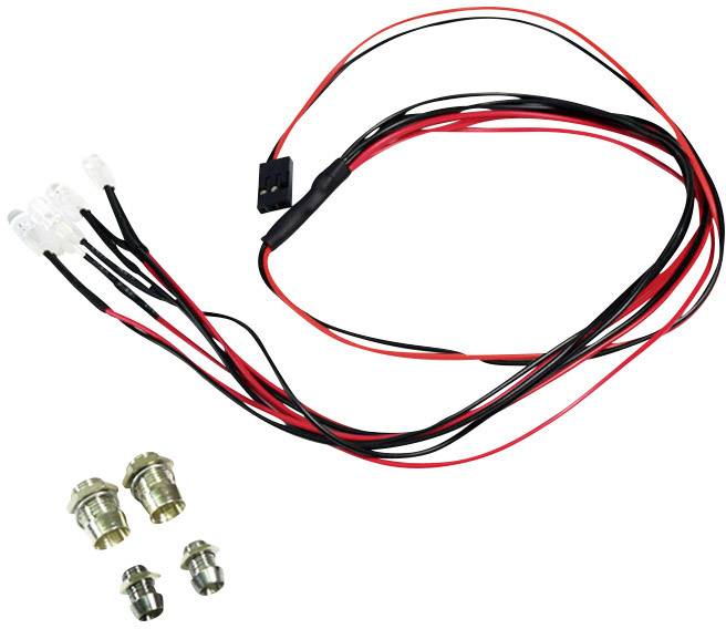 Absima Eclairage LED blanc, rouge 4.8 - 6 V 2320041