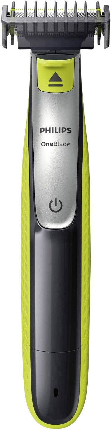 Philips OneBlade QP2530/20 Rasoir, Tondeuse à barbe lavable vert clair, gris foncé