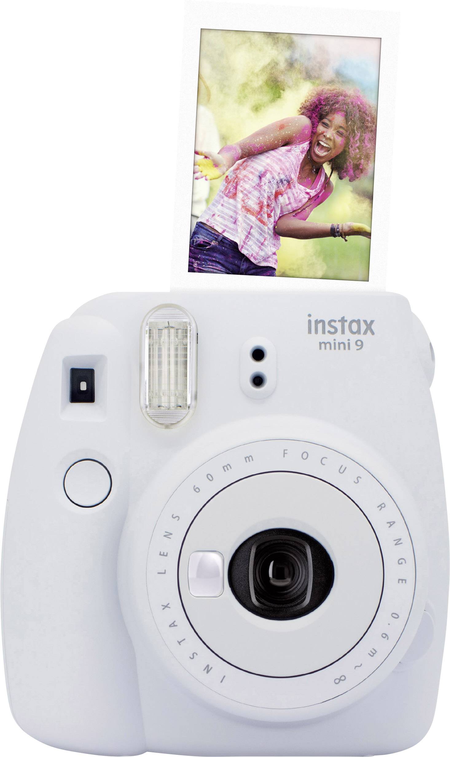 Fujifilm Instax Mini 9 Sofortbildkamera Smoke, Weiß