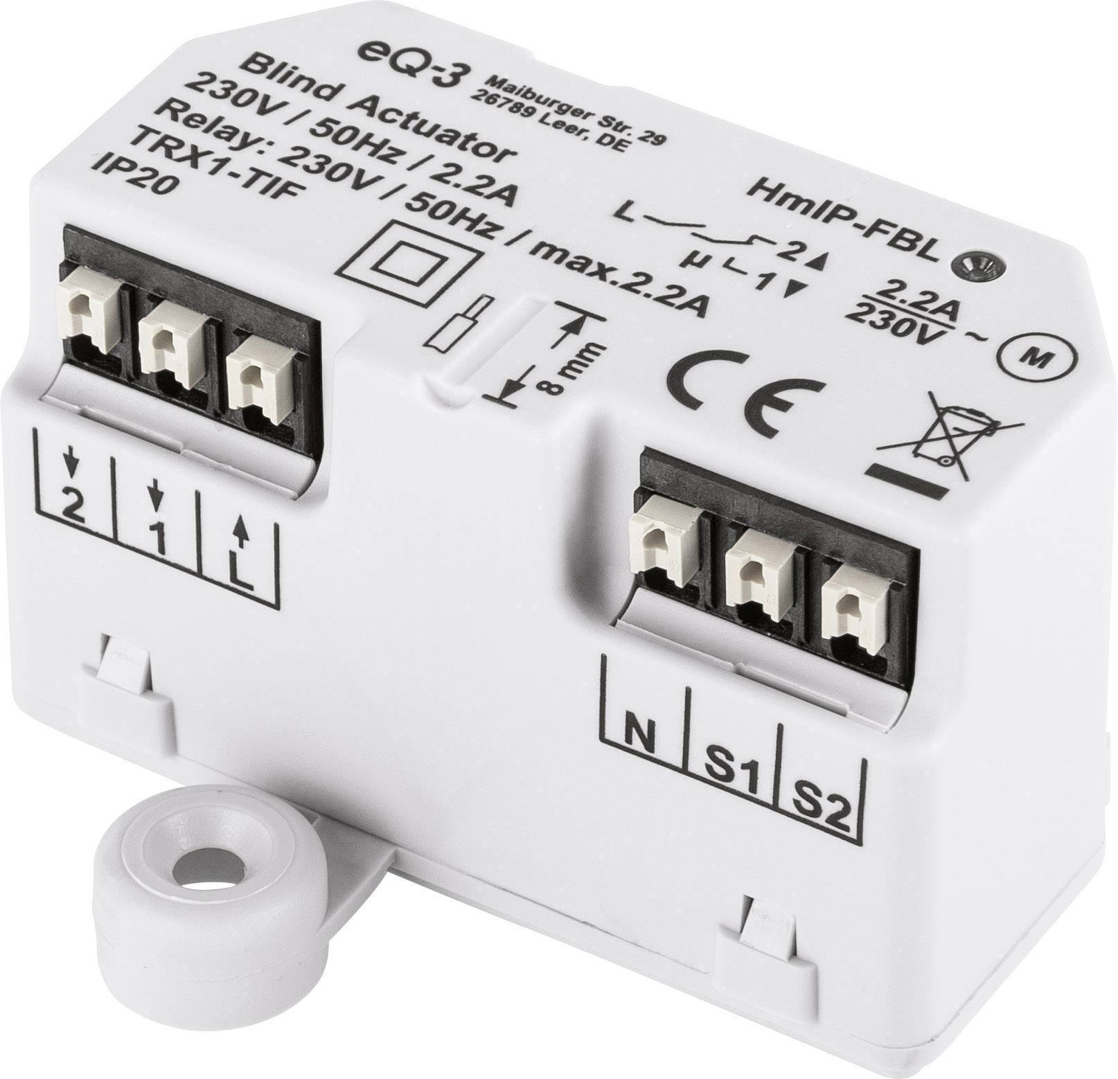 Homematic IP sans fil Actionneur de store HmIP-FBL