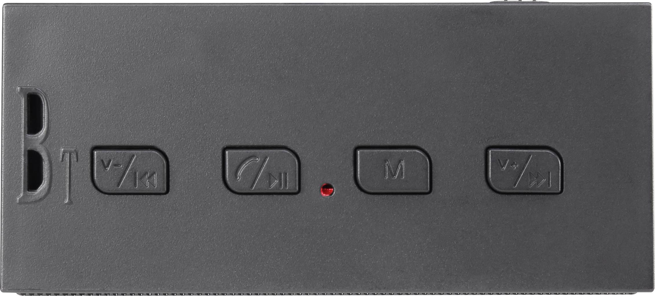 Renkforce BlackBox1 Enceinte Bluetooth fonction mains libres, AUX noir