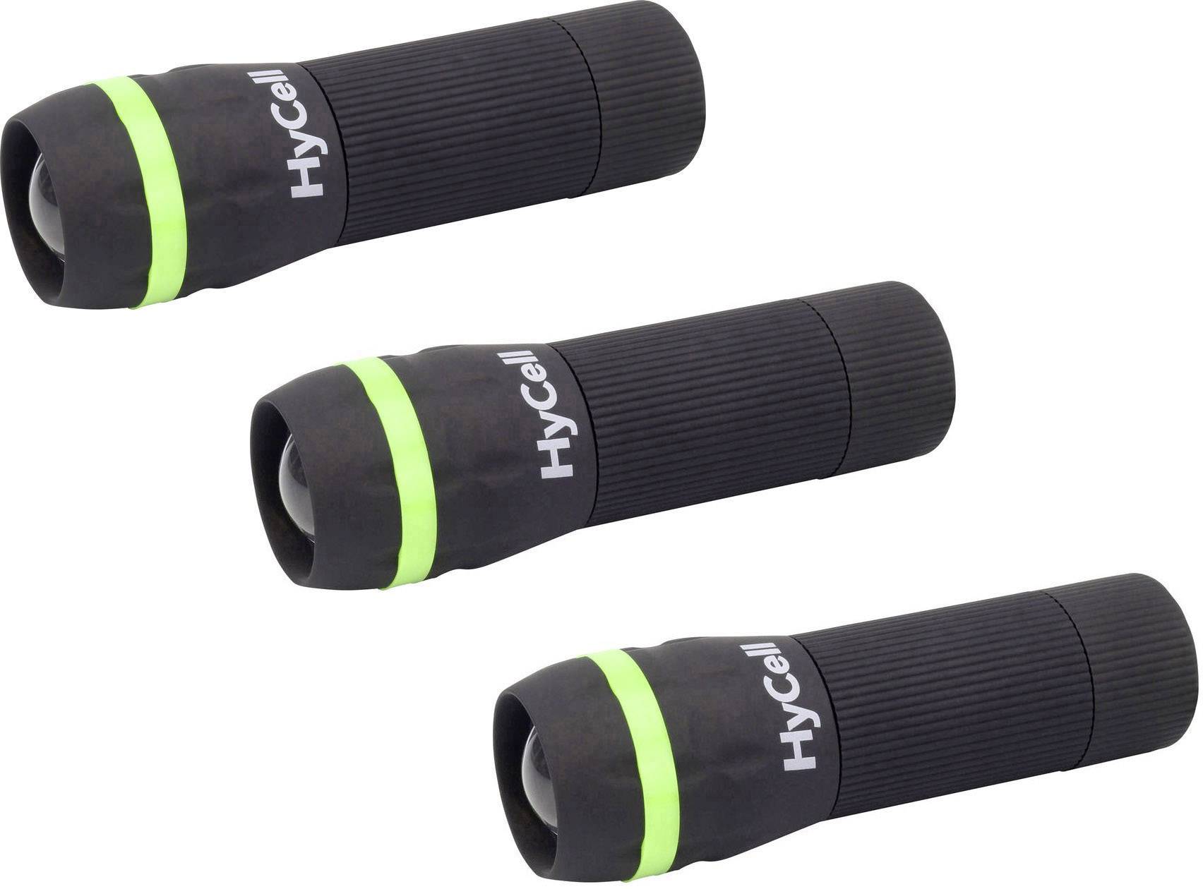 Lampe de poche HyCell LED avec dragonne à pile(s) 14 h 80 g