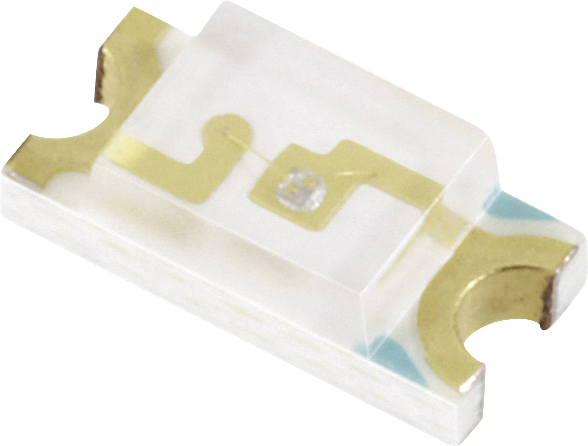 Everlight Opto 15-21SYGC/S530-E1/TR8 LED CMS 1206 vert, jaune 15 mcd 140 ° 20 mA 2 V Tape cut