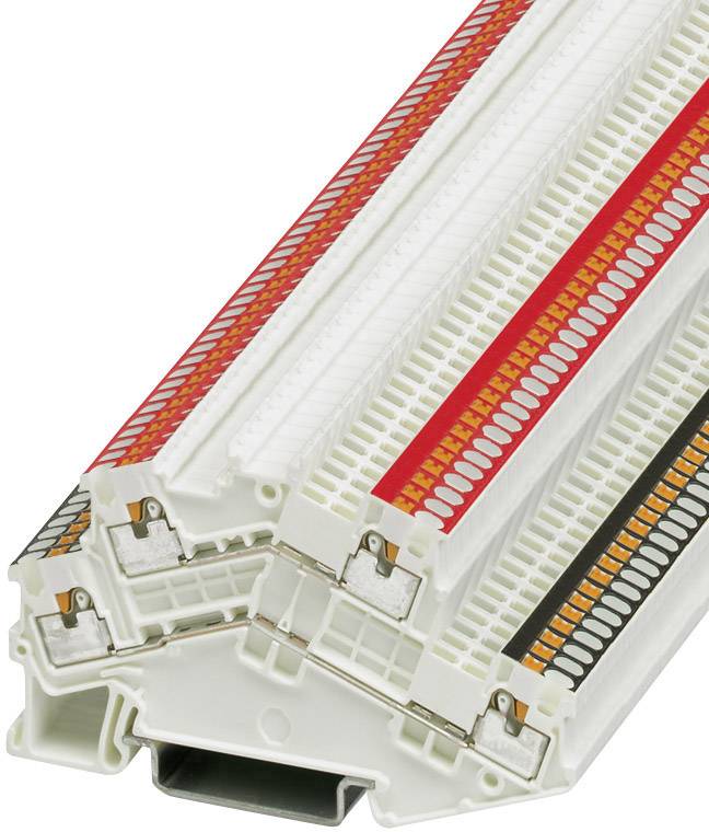 Phoenix Contact 3214662 Bloc de jonction traversant à 2 étages 3.5 mm ressort de traction blanc 50 pc(s)